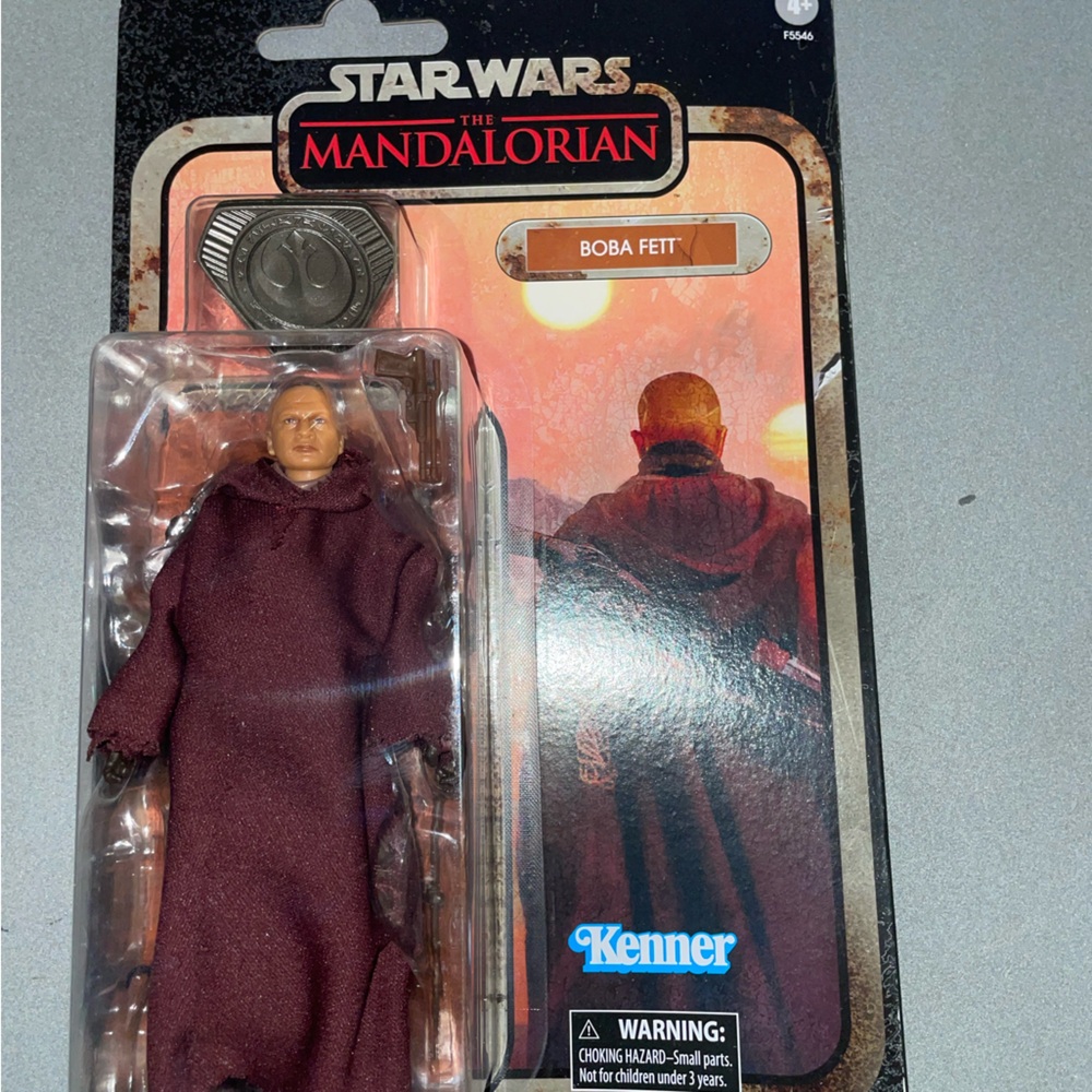 Star Wars The Mandalorian Boba Fett Action Figure - Brown
